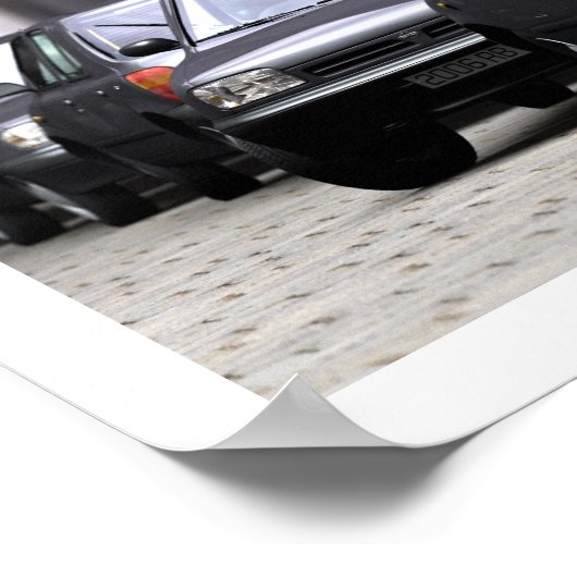 MICRA CAR STUDY 4 Computer Art Poster (Hoek)