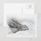 Micro baby slaapBriefkaart Briefkaart (Voorkant / Achterkant)