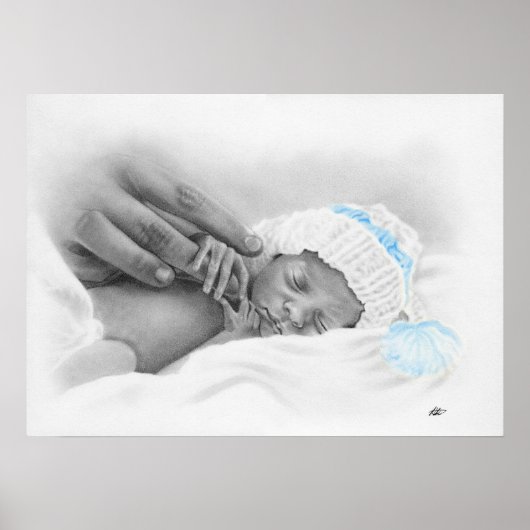 Micro baby Slapt Poster (Voorkant)