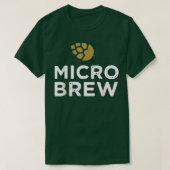Micro Brew Lover Beer Lover Drink Beer Funny Mi T-shirt (Design voorkant)