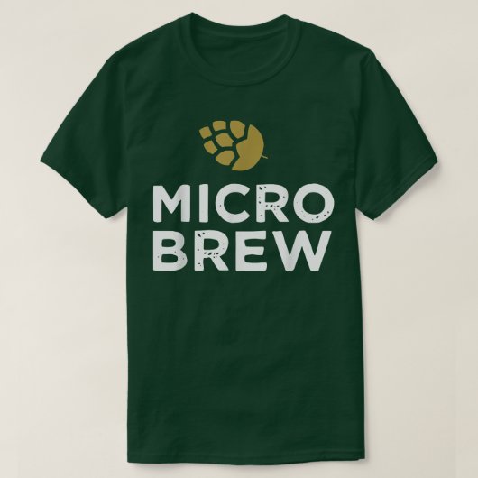 Micro Brew Lover Beer Lover Drink Beer Funny Mi T-shirt (Design voorkant)