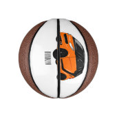 Micro-cartoon illustratie basketbal (Verticaal)
