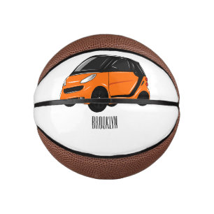 Micro-cartoon illustratie basketbal