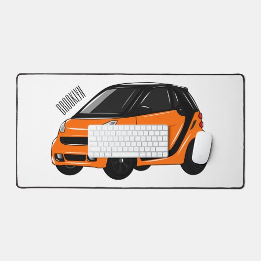 Micro-cartoon illustratie bureaumat (Keyboard & Muis)