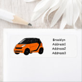 Micro-cartoon illustratie etiket (Insitu)