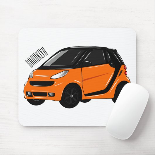 Micro-cartoon illustratie muismat (Met muis)