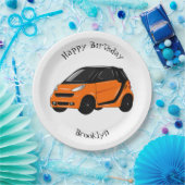 Micro-cartoon illustratie papieren bordje (Feest)