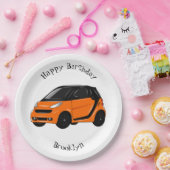 Micro-cartoon illustratie papieren bordje (Feest)