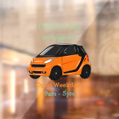 Micro-cartoon illustratie raamsticker (Vel 2)