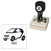 Micro-cartoon illustratie rubberstempel (Gestempeld)