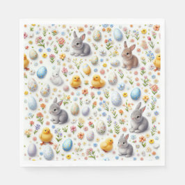 Micro Ditsy Easter Luncheon Napkins Servet