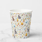 Micro Ditsy Pasen Papieren Bekers (Links)