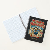 Micro Gemanaged Persoonlijk Grappig Kantoor T-Shir Notitieboek (Binnen)