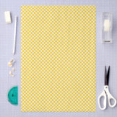 Micro geruite rasterpatroon tissuepapier (Craft)
