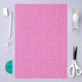 Micro geruite rasterpatroon tissuepapier (Craft)