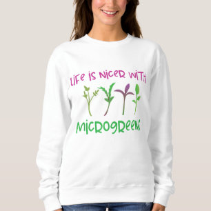 Micro Greens Grower Super Foods Lover Urban Garden Trui