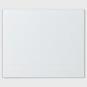Micro Hearts Baby Blue - Wit Cadeaupapier (Vlak)
