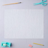 Micro Hearts True Blue - Wit Tissuepapier (Craft)