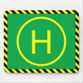 Micro Heli Landing Pad Muismat (Voorkant)