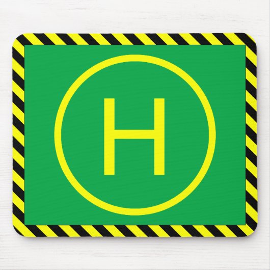 Micro Heli Landing Pad Muismat (Voorkant)