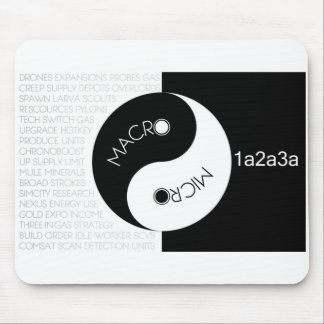 Micro Macro-balans 1a2a3a Mousepad Muismat