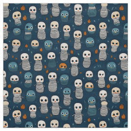Micro mummies halloween patroon stof