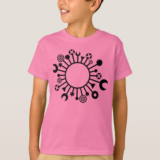 micro-organisme - zwart t-shirt (Voorkant)