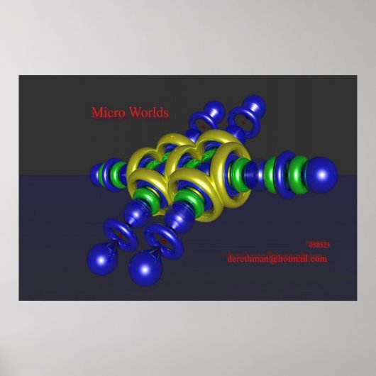Micro Physics (afdrukken) Poster (Voorkant)