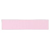 Micro Polka Dot White - Light Pink Korte Tafelloper (Horizontaal)