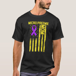 Micro Preemie Nicu New Ma Healthy Premature Geboor T-shirt