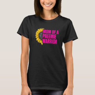 Micro Preemie Nicu New Ma Sunflower Premature Bir T-shirt