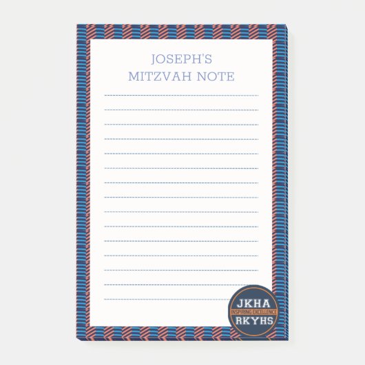 Micro Pset Mitzvot Post-it® Notes (Voorkant)