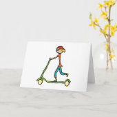 Micro Scooter Kaart (Gele Bloem)