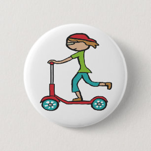 Micro Scooter Ronde Button 5,7 Cm