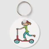 Micro Scooter Sleutelhanger (Voorkant)