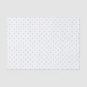 Micro Stars Baby Blue - Wit Tissuepapier (Voorkant)