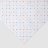 Micro Stars Baby Blue - Wit Tissuepapier (Detail)