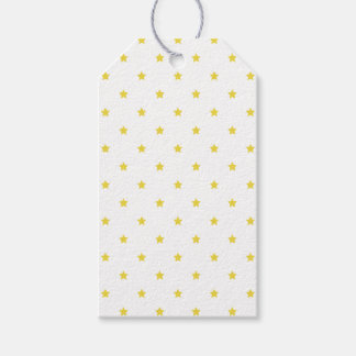 Micro Stars Golden Yellow - White Cadeaulabel