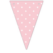 Micro Stars White - Pink Vlaggetjes (Derde vlag)