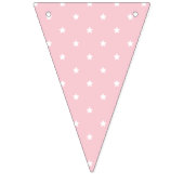 Micro Stars White - Pink Vlaggetjes (Tweede vlag)