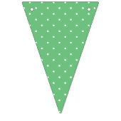 Micro Stip Wit - Zomer Groen Vlaggetjes (Derde vlag)
