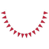Micro Stippen Wit - Kersenrood Vlaggetjes (Alle)