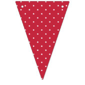 Micro Stippen Wit - Kersenrood Vlaggetjes (Derde vlag)