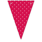 Micro Stippenwit - Framboos Rood Vlaggetjes (Derde vlag)