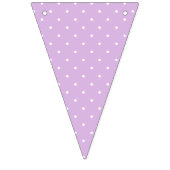 Micro Stippenwit - Zachte Lilac Vlaggetjes (Derde vlag)
