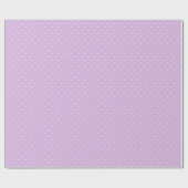 Micro Stippenwit - Zachte Lilakleur Cadeaupapier (Vlak)