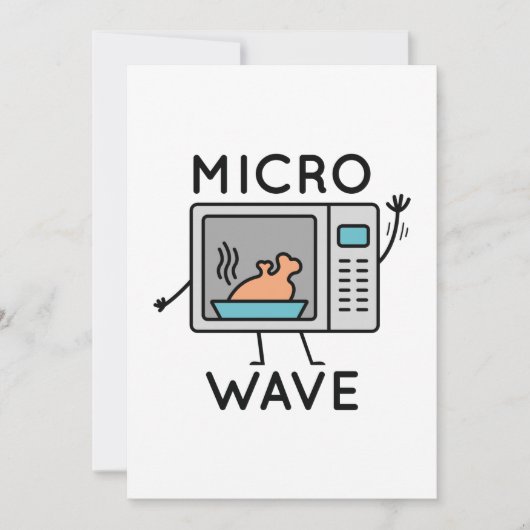 Micro Wave Bedankkaart (Voorkant)