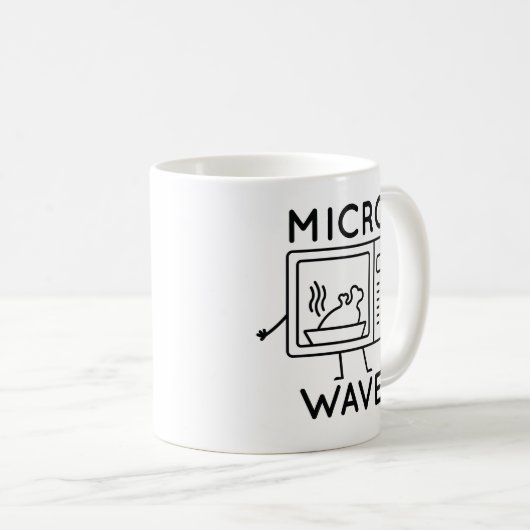 Micro Wave Koffiemok (Voorkant rechts)