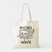 Micro Wave Tote Bag (Achterkant)