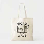 Micro Wave Tote Bag (Voorkant)